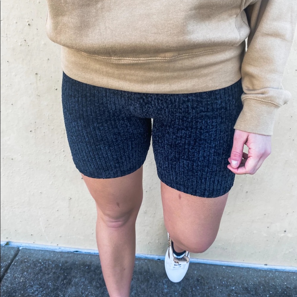 NWT! Chenille Biker Shorts!!!
